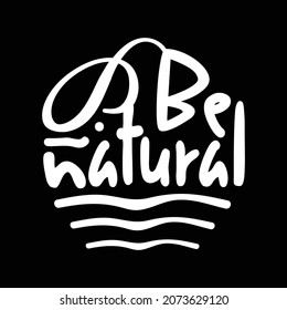 Afiche de tipografía dibujado por la mano. Vector Premium