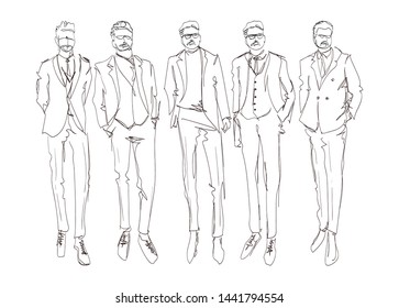 109,196 Fashion Man Sketch Images, Stock Photos & Vectors | Shutterstock