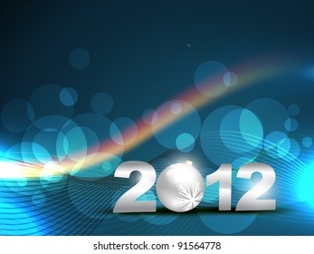 fondo vectorial elegante de año nuevo