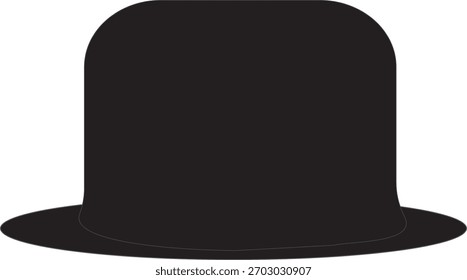 Sombrero elegante aislado en el fondo blanco, perfecto para la moda, los accesorios, y los diseños de la ropa