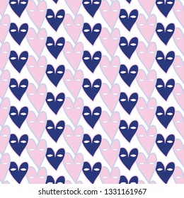 Stylish hearts background