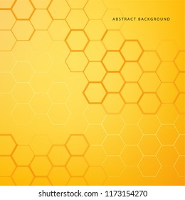 Stylish honeycomb background. Abstract polygonal Illustration. Background concept for your design