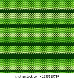Stylish horizontal stripes christmas knit geometric seamless pattern. Blanket knitwear structure imitation. Winter seamless knitted pattern. Christmas spirit backdrop.