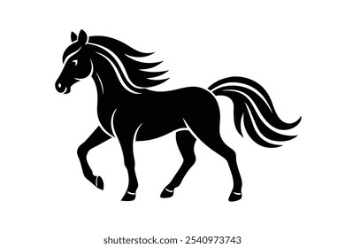 Icono de caballo con estilo en formato de Vector, perfecto para impresiones y proyectos digitales.






