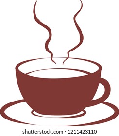 Stylish hot coffee cup