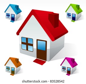 Stylish House Icons