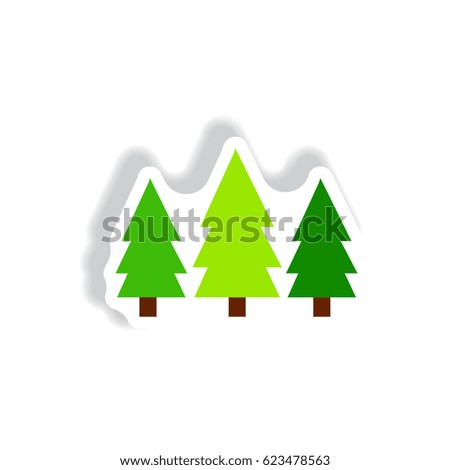 Similar – Image, Stock Photo The Christmas tree grows in autumn