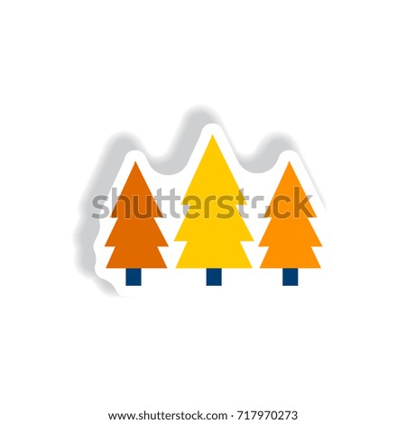 Similar – Image, Stock Photo The Christmas tree grows in autumn