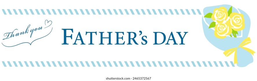Stylish illustration for Father's Day.
