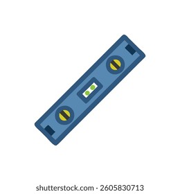 A stylish illustration of a level tool icon, perfect for alignment tasks in construction.