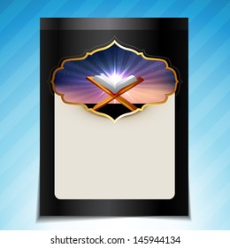 stylish illustration of ramadan kareem