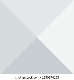 Stylish impressive background - square divided into four triangles - evokes the pyramid. Colored - silver/grey. Versatile use. Eps 10.