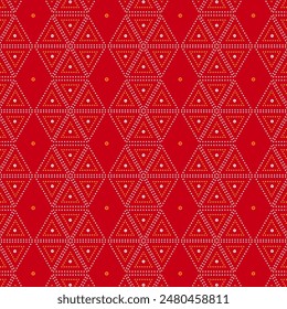 Stylish Indian Bandhani Pattern Design