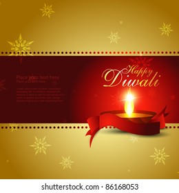 stylish indian diwali festival background