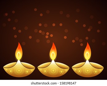 stylish indian diwali festival design with space for your text