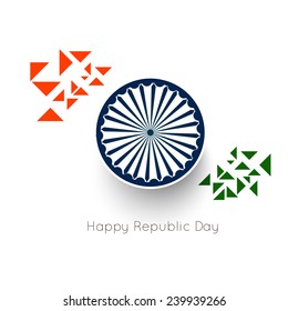 stylish Indian republic day background or illustration.