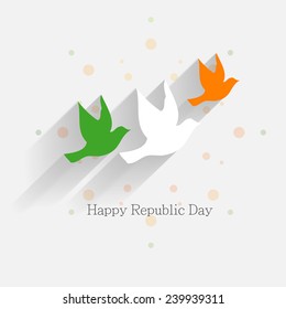 stylish Indian republic day background or illustration.