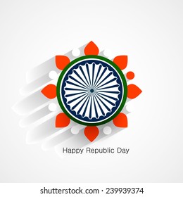 stylish Indian republic day background or illustration.