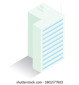 
Es un elegante edificio de infografía