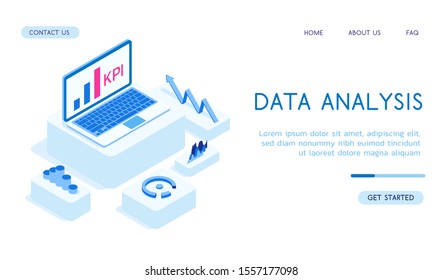 Business Financial System Isometric Concept There Stock Vector (royalty 