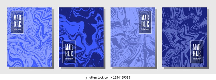Stylish journal layouts set. Pattern for binder template, corporate flyers. Annual report cover vintage layouts set. Flyer, brochure mockup, report, journal, binder vectors, title place.