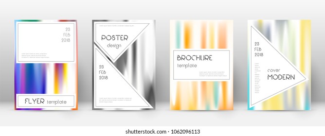 Stylish juicy template for Brochure, Annual Report, Magazine, Poster, Corporate Presentation, Portfolio, Flyer. Awesome lines cover page.