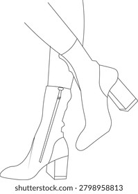 Stylish Ladies Boots Vector Icon

A stylish and modern outline vector illustration of women's boots. Perfect for fashion catalogs, footwear branding, online stores, apparel promotions, shoe collections, retail marketing, packaging, icons, and commercial design projects. The clean line art style provides a versatile and professional look suitable for both print and digital media.