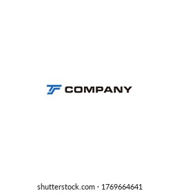 Stylish Letter T Logo. Modern, Masculine, Sophisticated, simple and unique lettermark that conveys movement, forward, dynamics, professional and trusted services