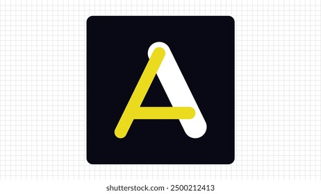 Stylish A Letter Vector Logo, Stylish Colorful Logo Sign A Letter, Z Character Logo Symbol