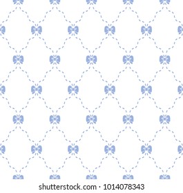 Stylish light pattern. White texture. Seamless vector background.