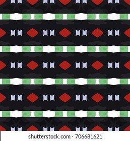 Stylish linear ethnic pattern