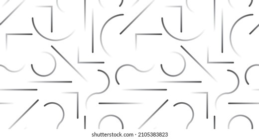 Stylish lines background. Seamless pattern.Vector. 