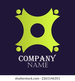 Stylish logo for brand 2023. Vector illustration