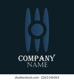 Elegante logotipo para la marca 2023. Ilustración del vector