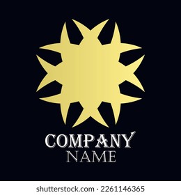 Stylish logo for brand 2023. Vector illustration