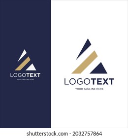 Stylish Logo design Letter A vector logotype for your company