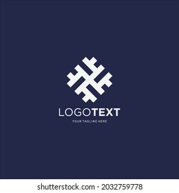 Stylish Logo design Letter X vector logotype for your company