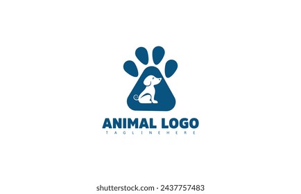 Stylish logo reflecting the diversity of pet breeds, with charming and vibrant designs.