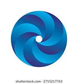 Stylish logo for a technology company Vector symbol