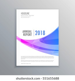 stylish magazine cover layout template in a4 print size