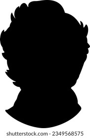 stylish man isolated vector silhouette icon