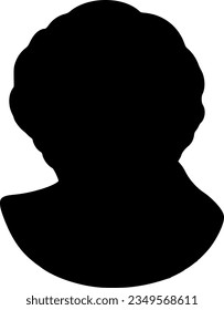 stylish man isolated vector silhouette icon