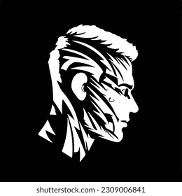 Stylish Man Silhouette: Modern Gentleman