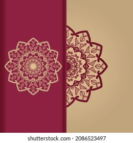 Stylish Mandala Pattern Design Illustration
