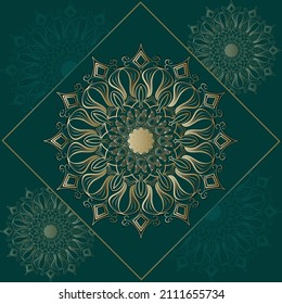 Stylish Mandala Pattern Design Illustration
