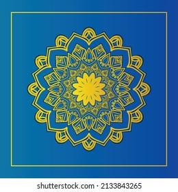 Stylish Mandala Pattern Design Illustration