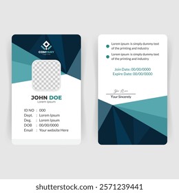 Stylish Membership Card Design Template