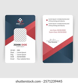 Stylish Membership Card Design Template