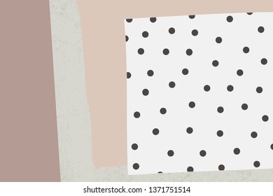 Stylish Memphis abstract background vector