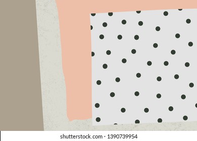 Stylish Memphis abstract background vector